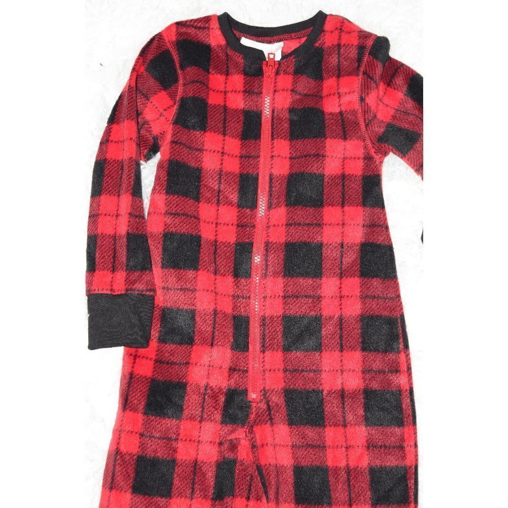 14th & Union Red Flannel One Piece - Picture 2 of 5